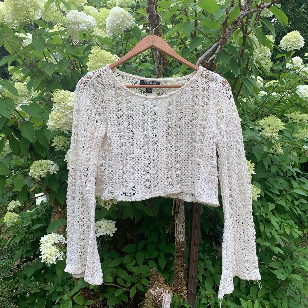 Crochet Bell sleeve Top